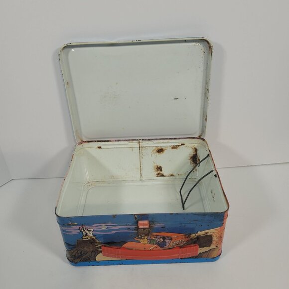 Goober and The Ghost Chasers Inch High Private Eye Vintage Metal Lunchbox 1974 - Picture 7 of 8